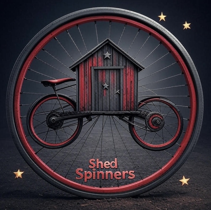 Shed Spinners logo